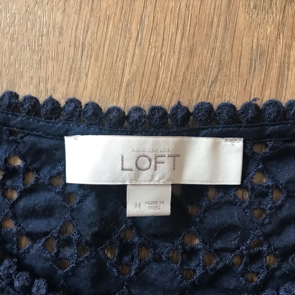 Ann Taylor Detailed Blouse - Picture 4 of 4